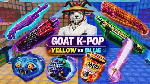 K-Pop GOAT - Amarillo vs Azul 🐐🌕🔵