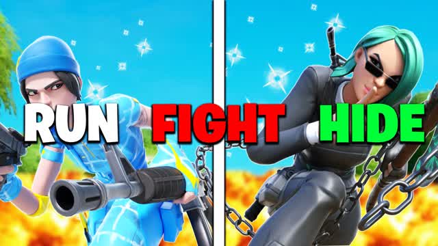 RUN HIDE FIGHT
