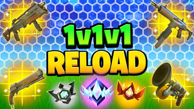 1v1v1 Ranked Reload خريطة جنونية 🔥