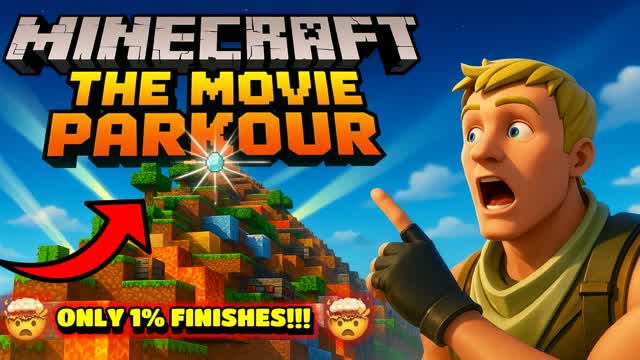 Minecraft Movie Parkour 🧱