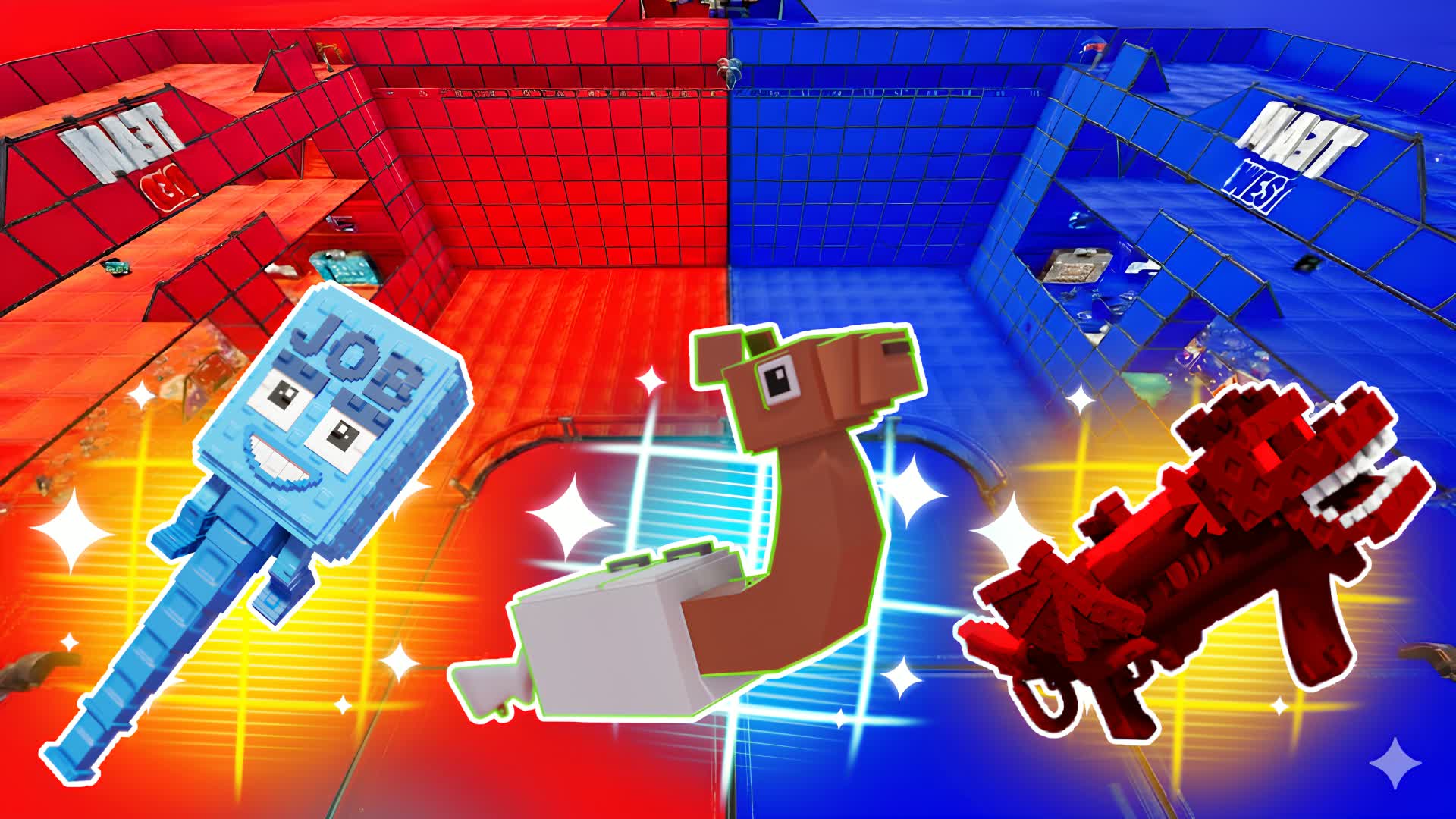 CRAZY CRAZY RED VS BLUE ๐ด๐ต