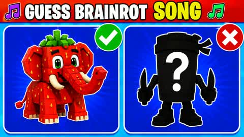 GUESS THE BRAINROT MUSIC🎵PARKOUR