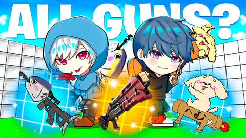 SUSHI VS DOG ALLGUNS？【へむとおすしとみんなの乱戦場】