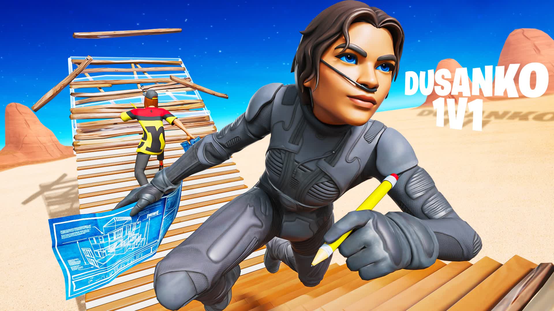 1V1建築バトル [DUSANKO89]