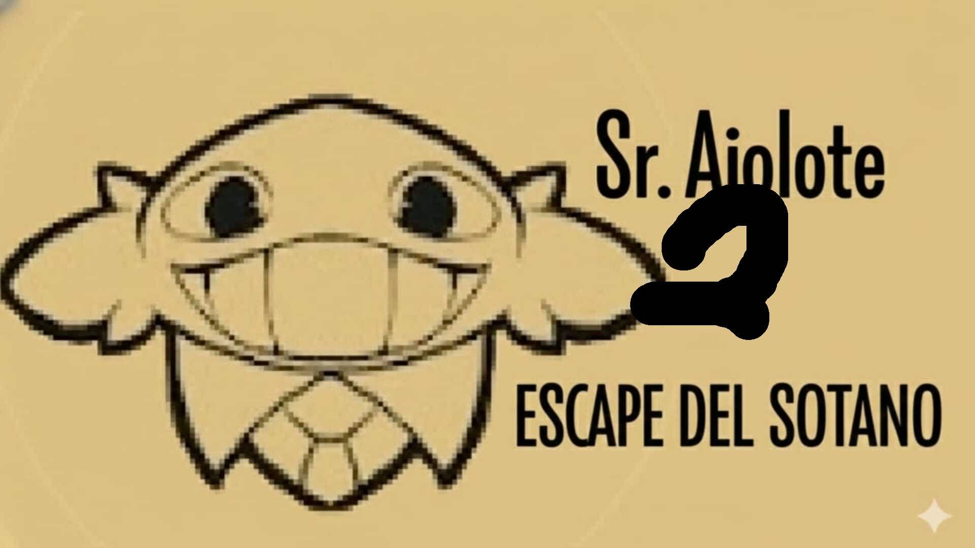 sr ajolote escape del sotano 2