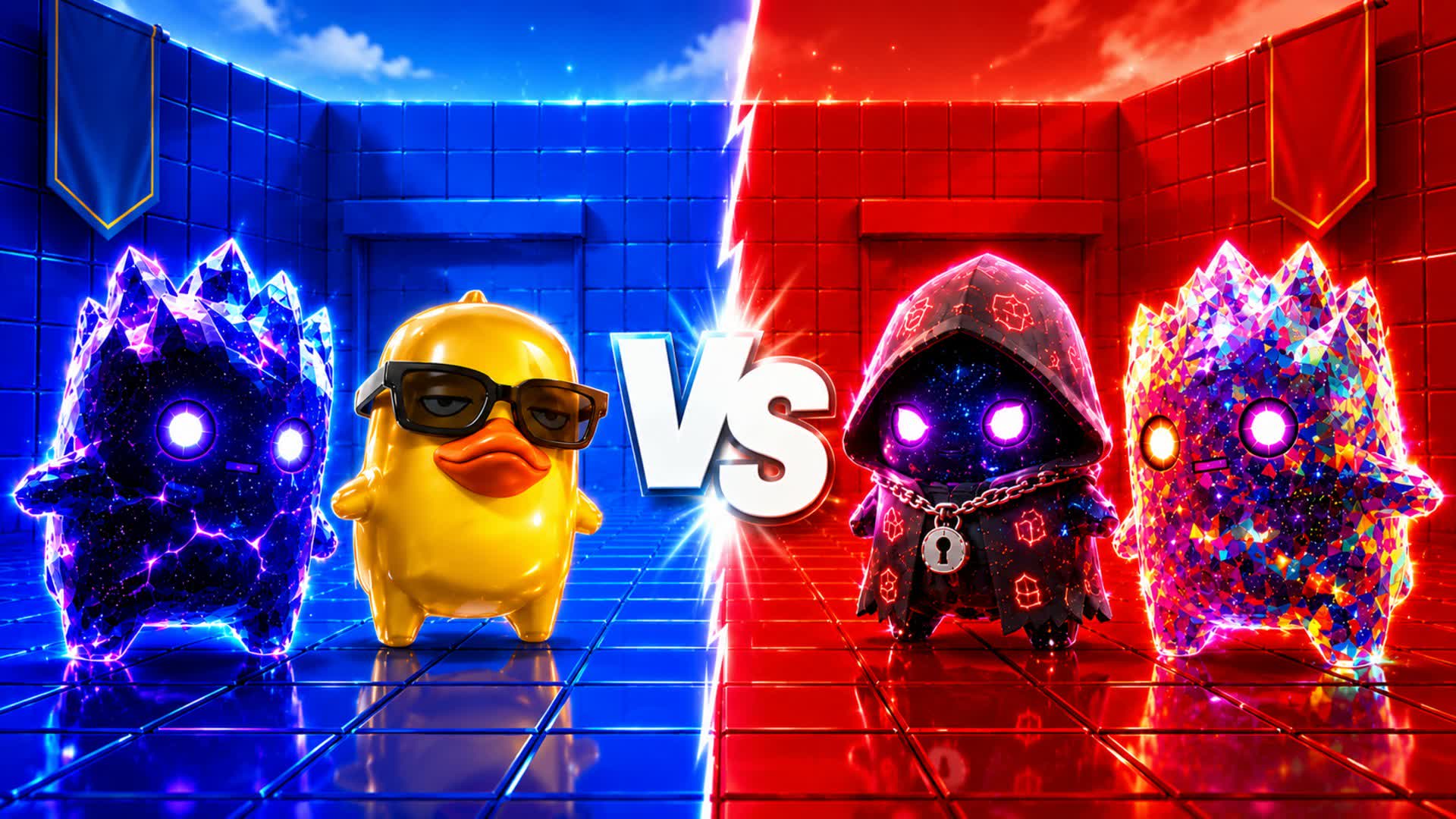 RED VS BLUE PRIME CHAOS 🔴🔵