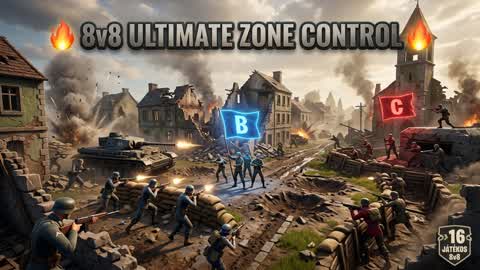 🔥 8v8 ULTIMATE ZONE CONTROL 🔥