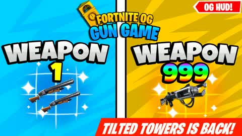 😎 GUN GAME 🔫 FORTNITE OG