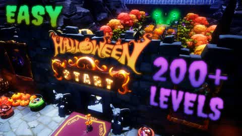 🎃HALLOWEEN EASY DEATHRUN 200+ LEVELS 🎃