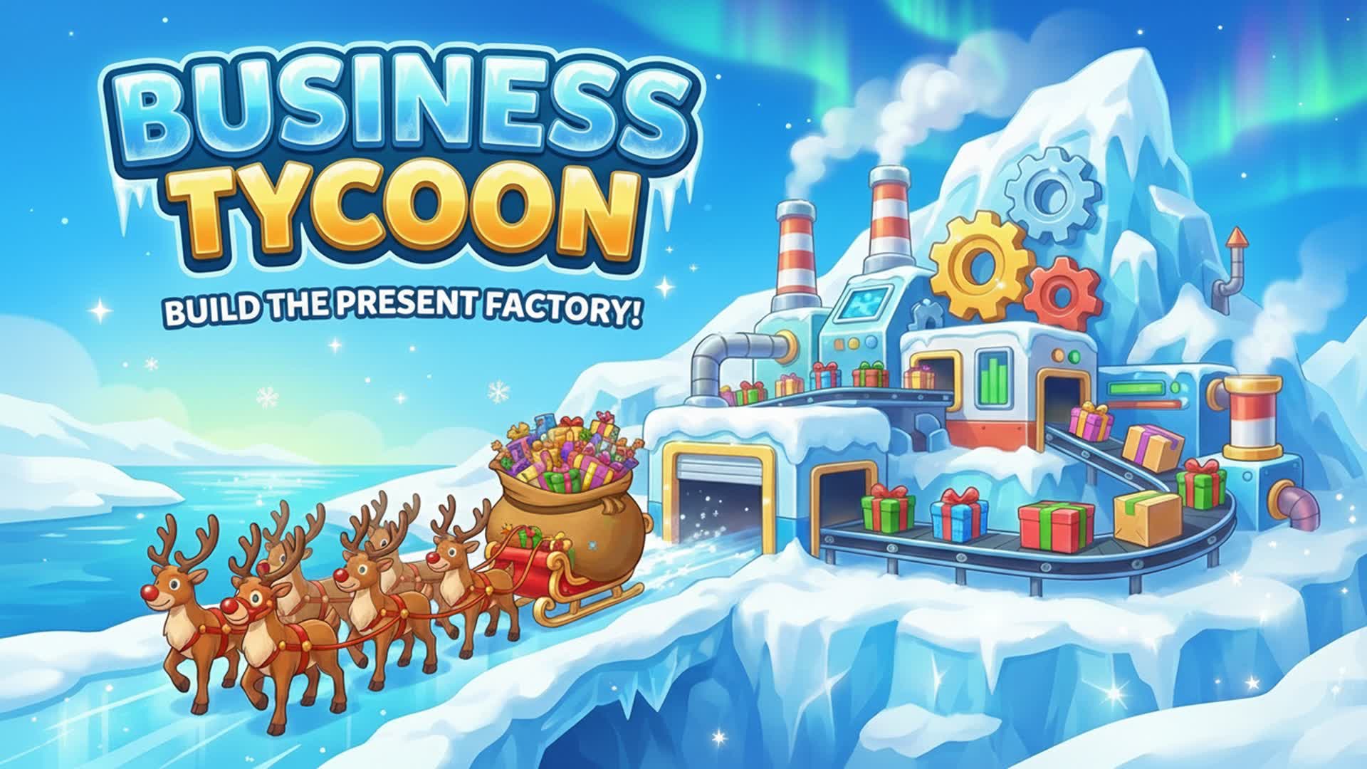 ビジネス タイクーン。ギフト工場を建設