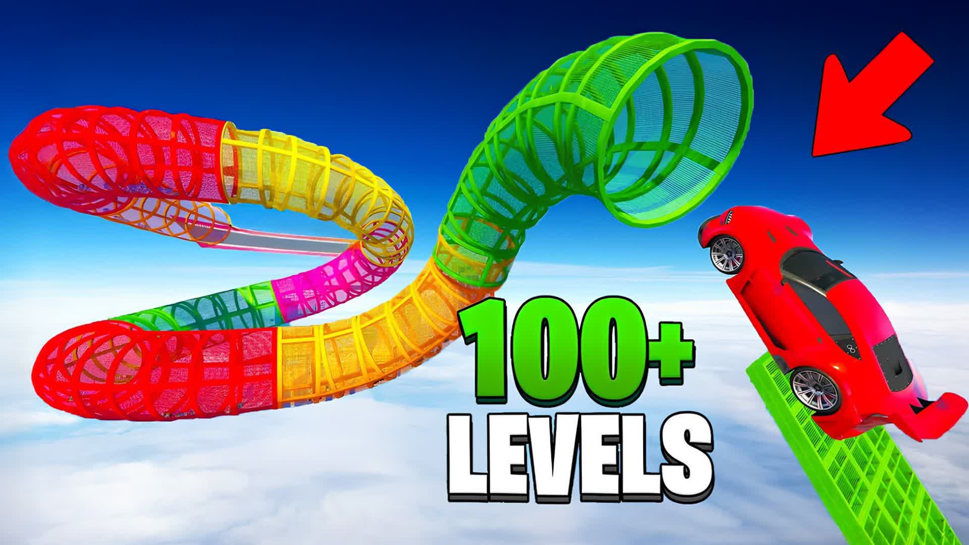 🌈FUNNY OBBY CAR PARKOUR