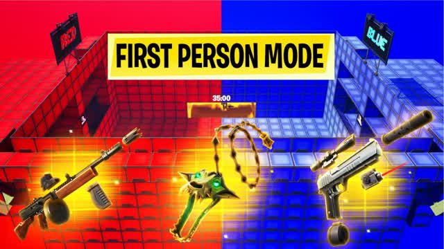 FIRST PERSON CRAZYY RED VS BLUE 🔴🔵