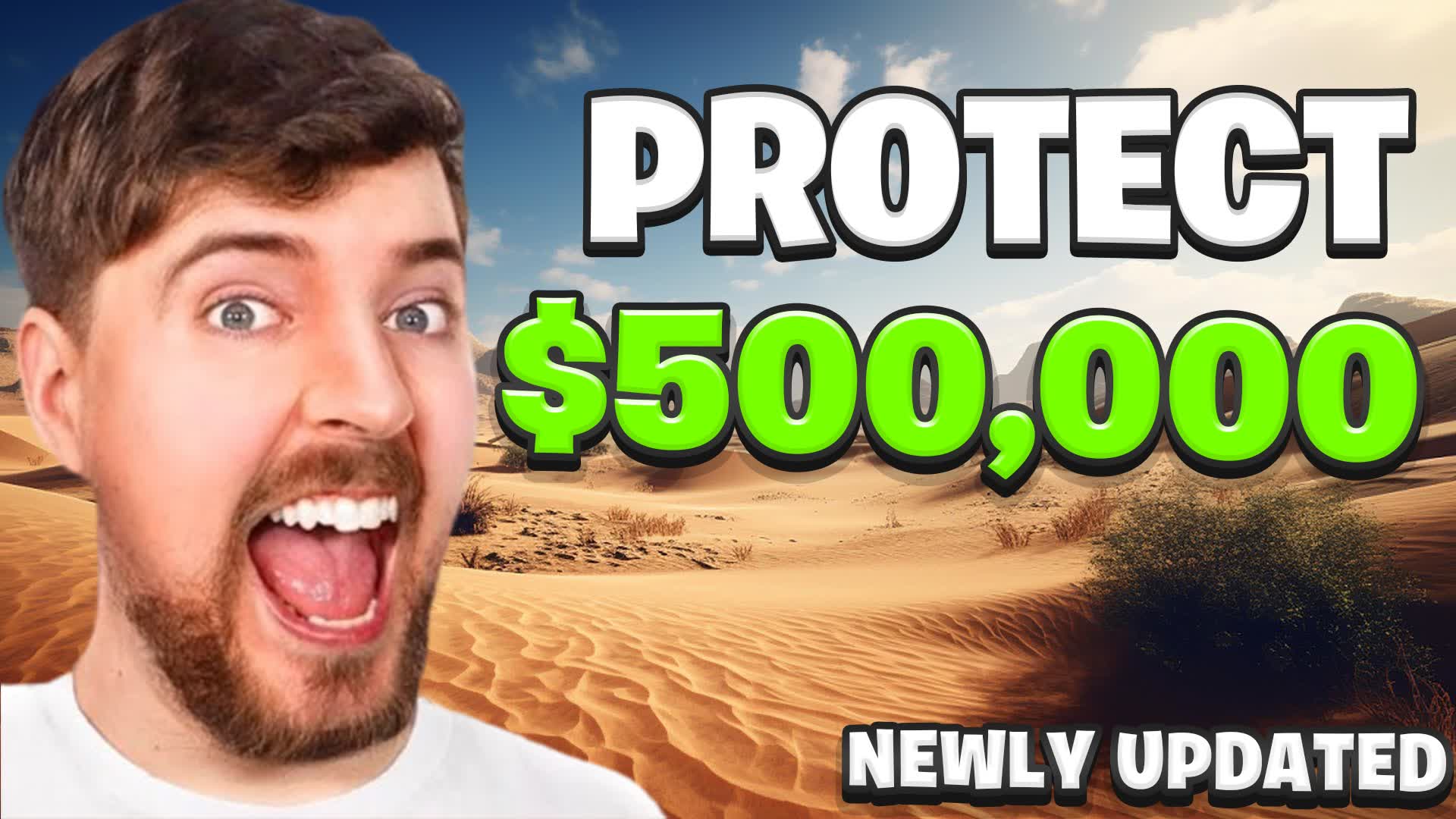MR BEAST PROTECT 500K 3516-7342-2851 by sculvpt - Fortnite Creative Map ...