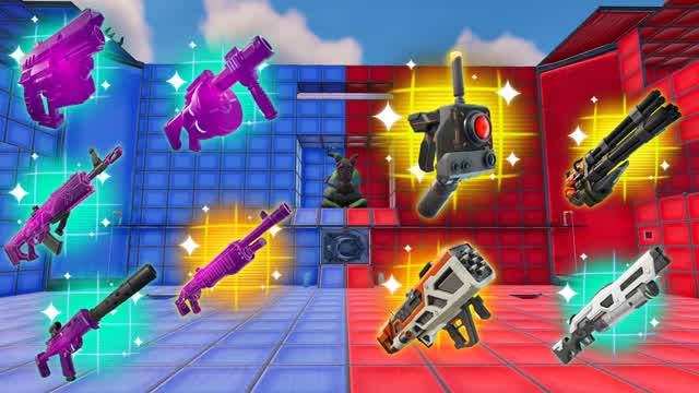 🔵🔴RED VS BLUE FORTNITE🔵🔴