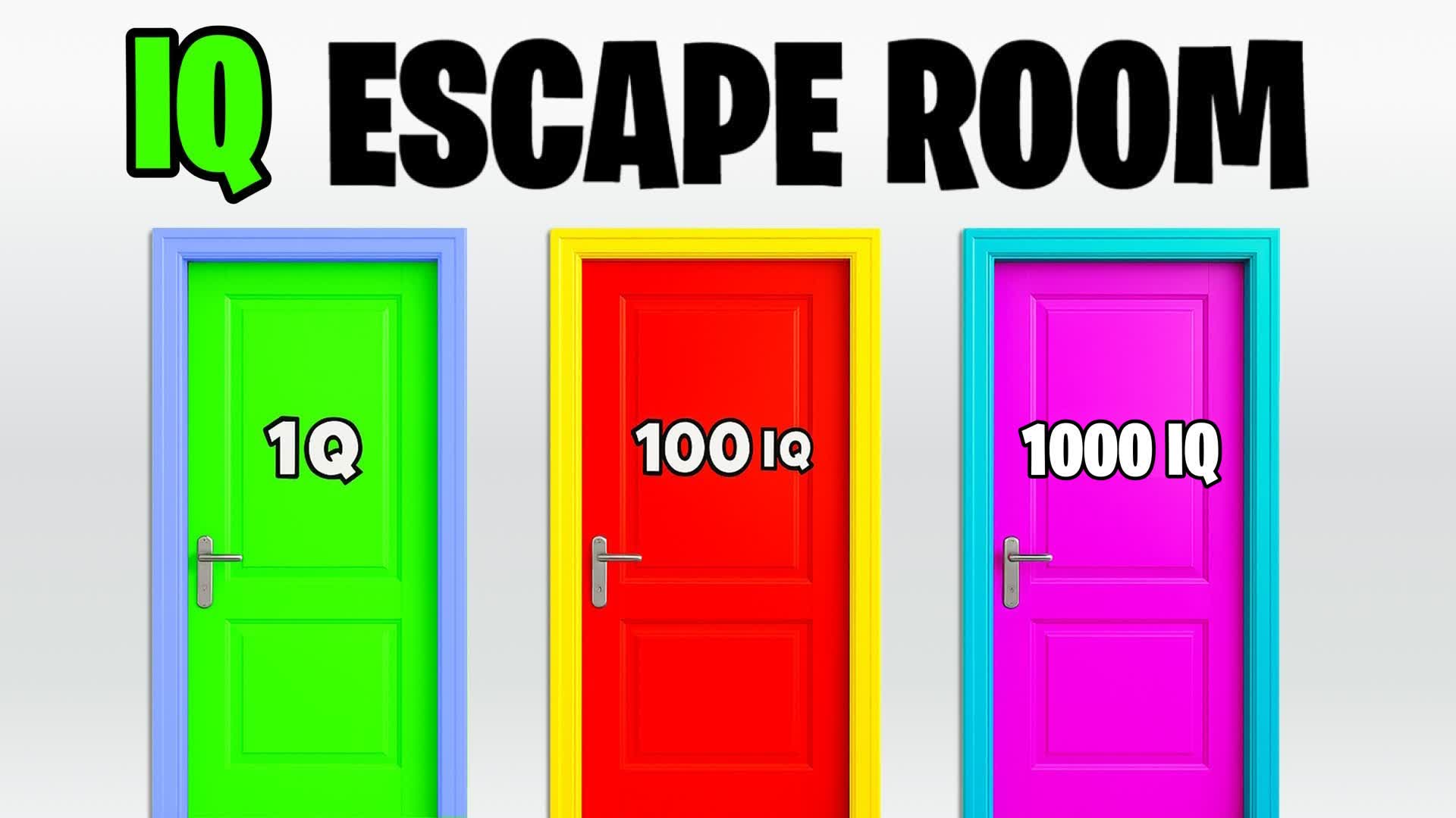 The BEST IQ Test Escape Room🧠