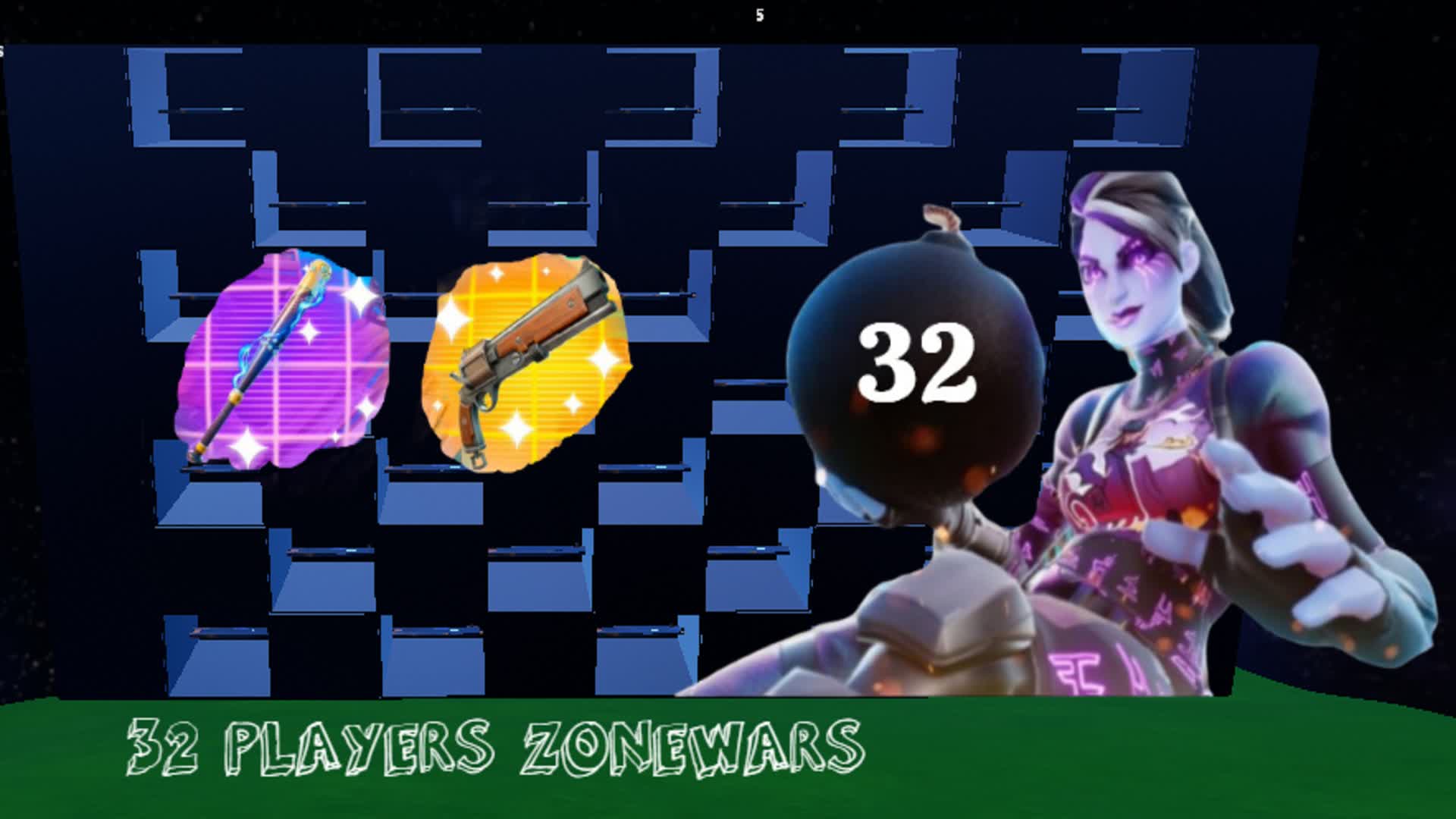 32 PLAYERS ZONEWARS [INSANE]