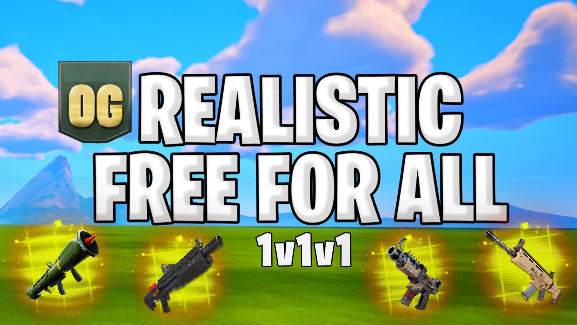 OG 1V1V1 REALISTIC FREE FOR ALL PVP 🔥