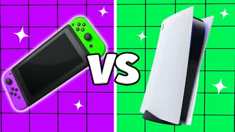 CONSOLE VS SWITCH 🔴🔵 RED VS BLUE FUNNY