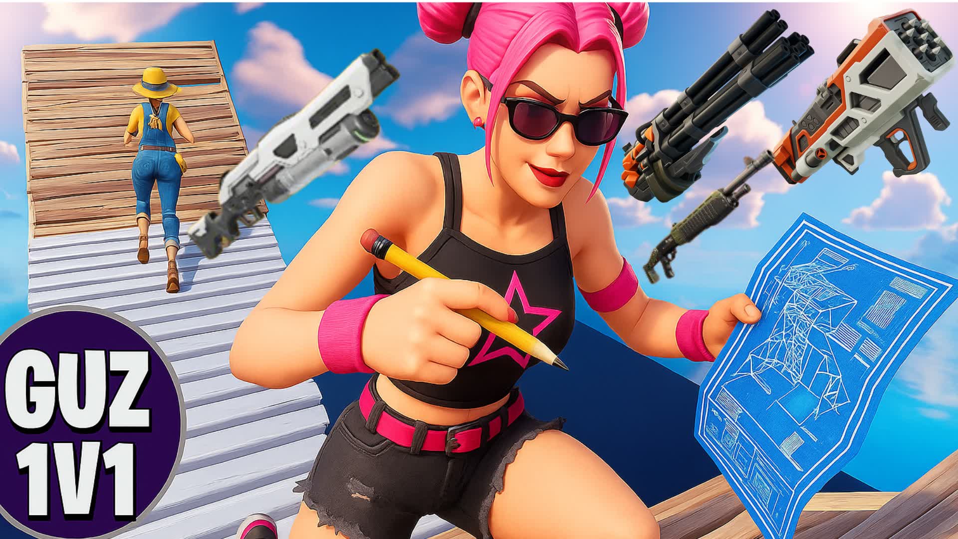 GUZ 1v1 BUILD FIGHTS