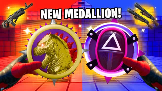 CUSTOM MEDALLIONS RED VS BLUE🔴🔵UPDATED