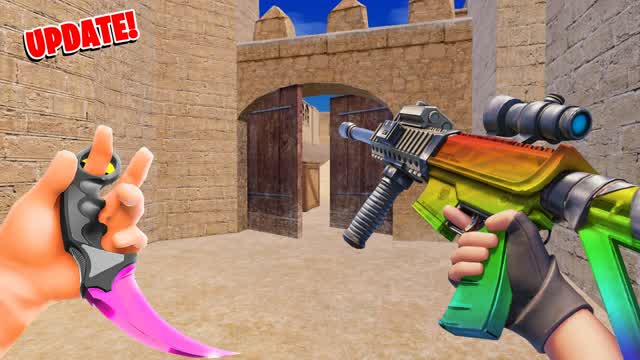 DUST 2 FIRST PERSON⭐TEAM DEATHMATCH