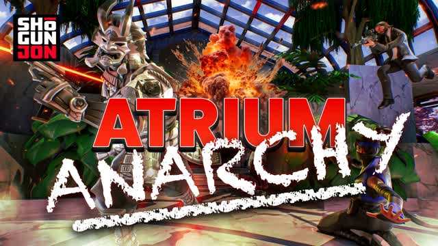 Atrium Anarchy: Red vs Blue Gun Game 200