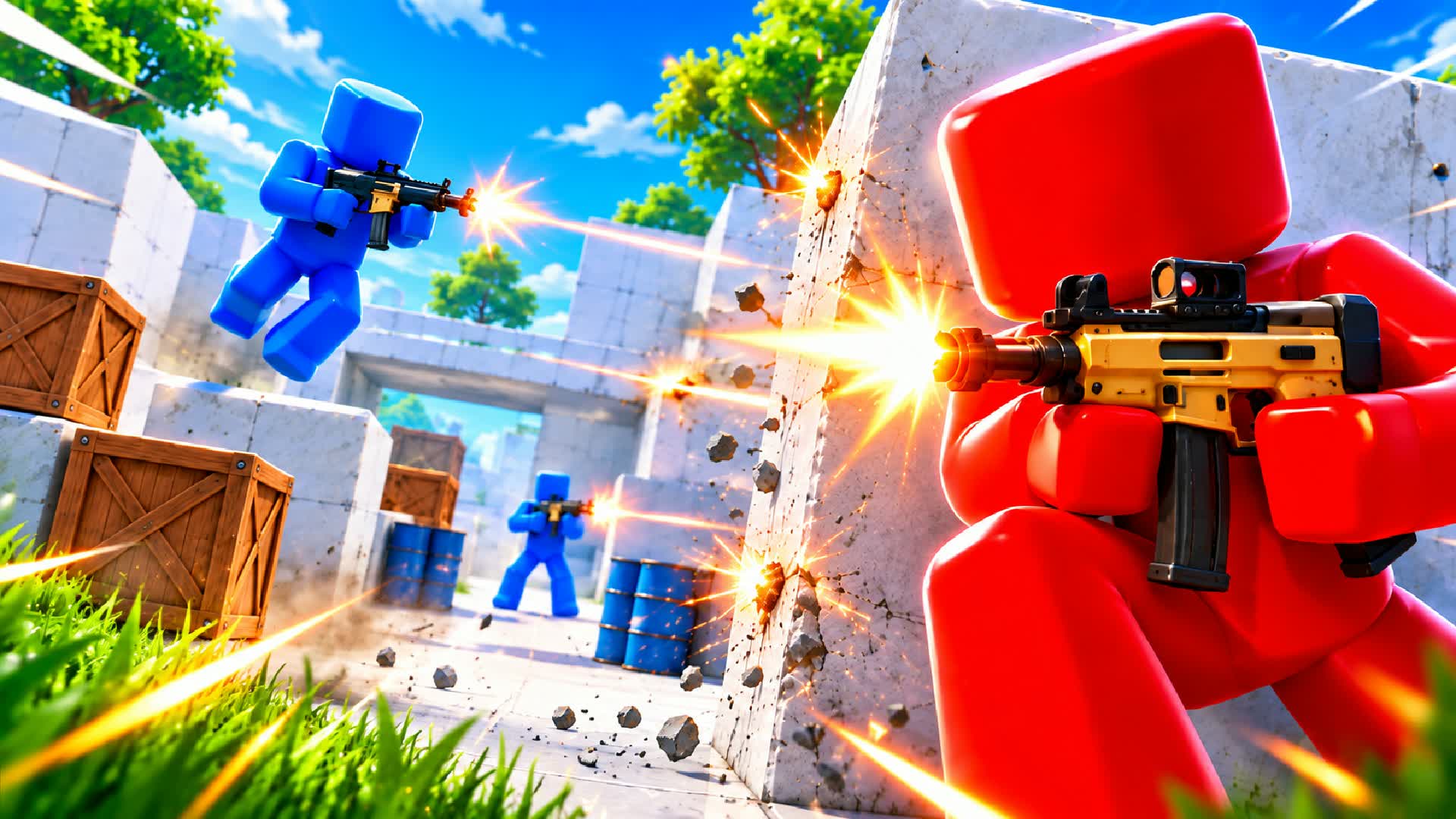 CRAZY VILLAGE GUN GAME