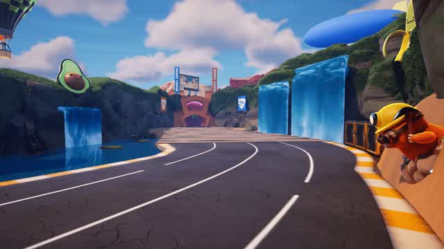 Rocket Racing - Jungle Falls
