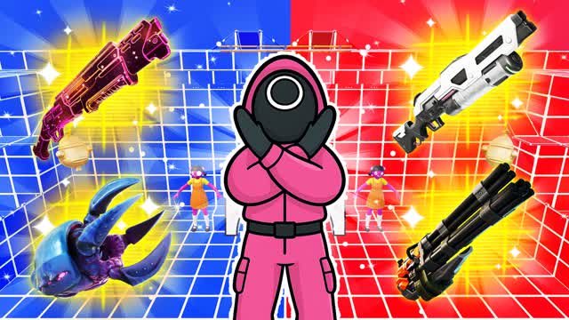 🔴🔵 SQIUD RED VS BLUE