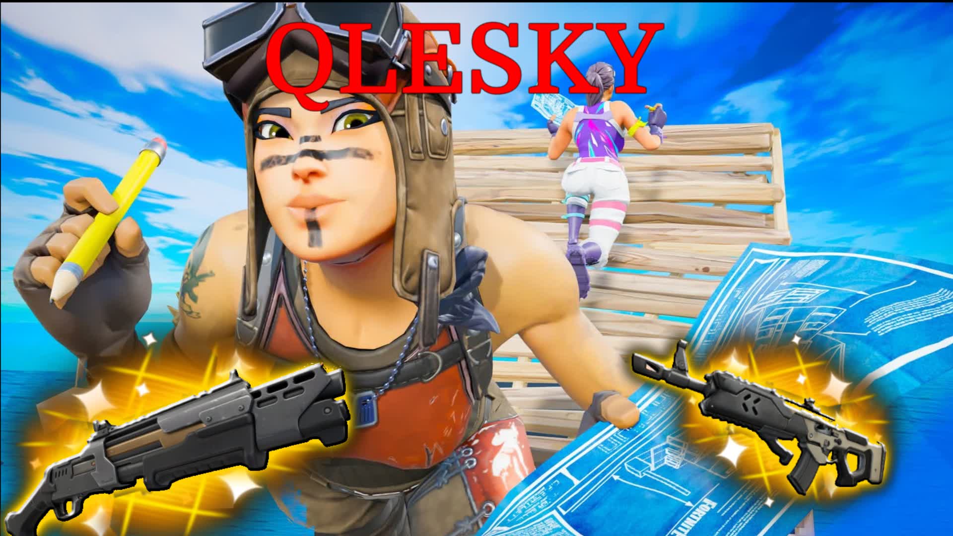 QLESKYY 1V1 BUILD FIGHT