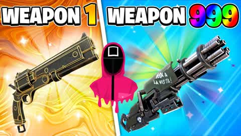 🦑INFINITY SQUID GUN GAME 🎯ONE SHOT