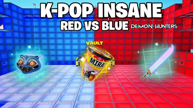 KPOP-INSANE RED VS BLUE ZERO BUILD đŽđ”