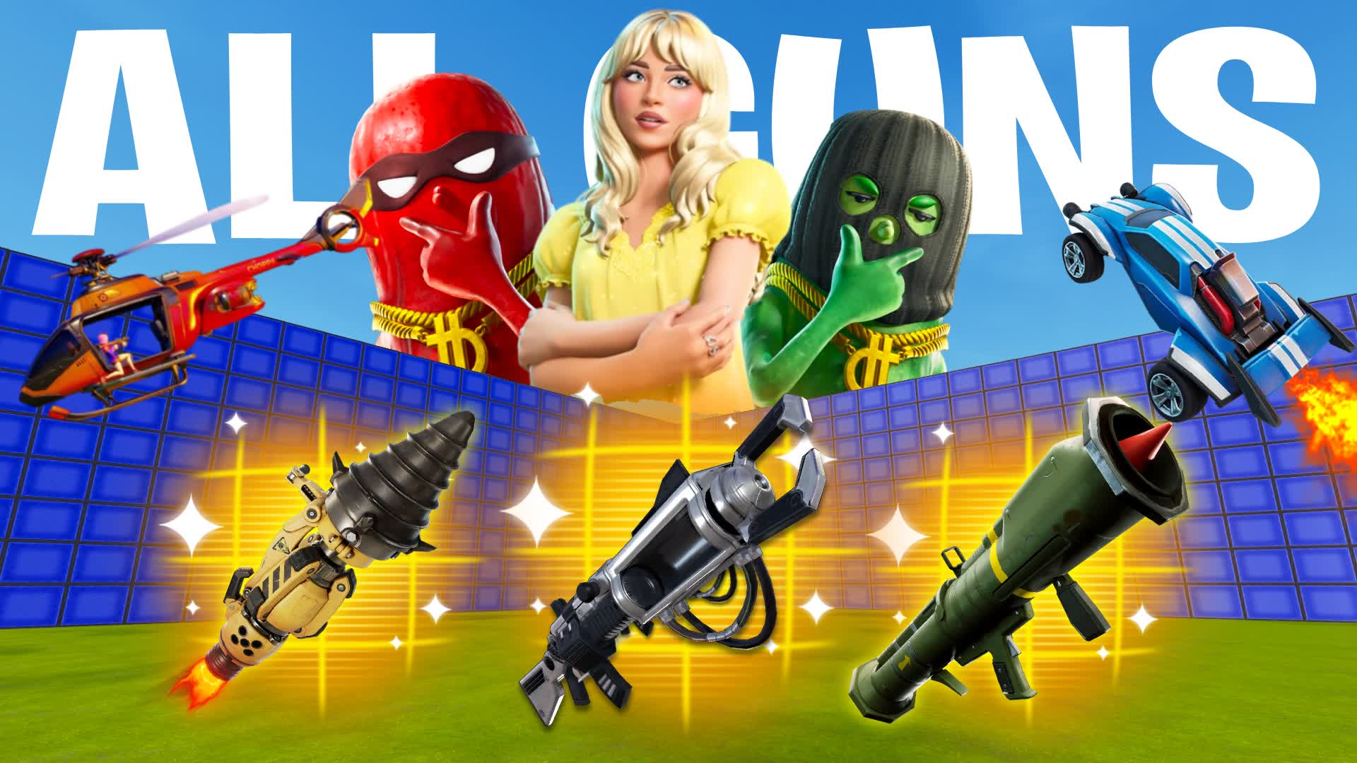 CRZY 1V1⭐️ALL WEAPONS & VEHICLESS