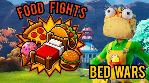 🦎 FOOD FIGHT: BEDWARS 🛏️