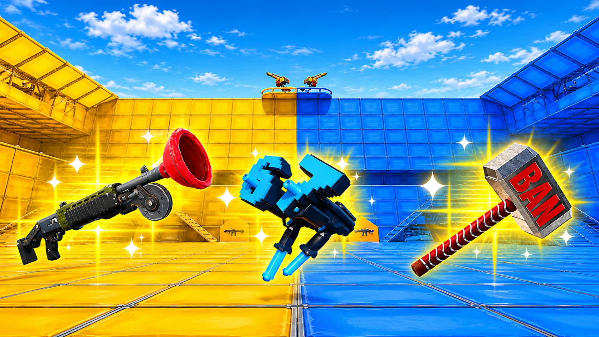 SUPER RED VS BLUE NICE