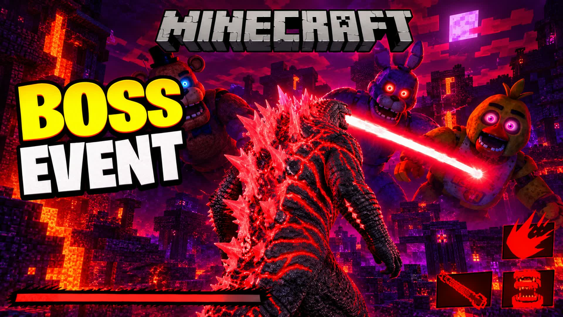 GODZILLA VS SONIC BOSS FIGHT EVENT