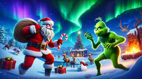 Chrismas Legends Santa vs Grinch