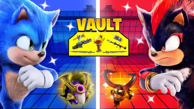 SONIC VS SHADOW COMBAT RED VS BLUE
