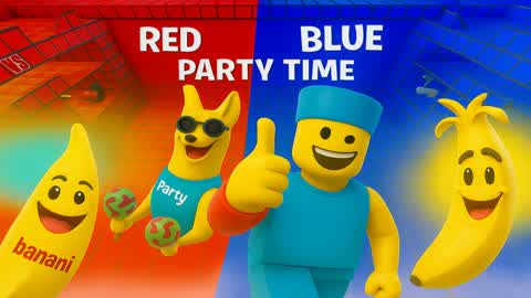 RED VS BLUE PARTY TIME