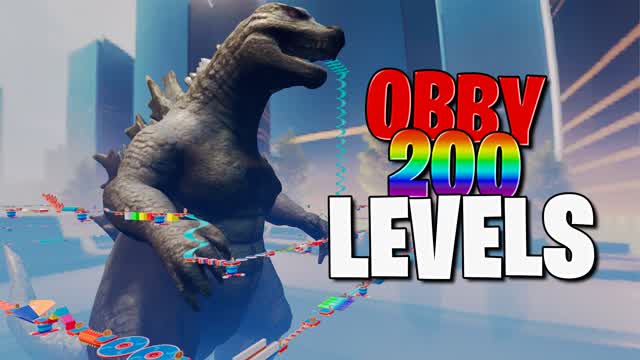 đ200+ GODZILLA EASY FUN OBBY PARKOUR đ