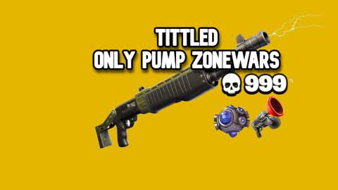 🔫 TILTED ONLY PUMP ZONEWARS 🎉 🔥