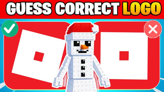 SNOWMAN GUESS THE LOGO 🔎 DEATHRUN