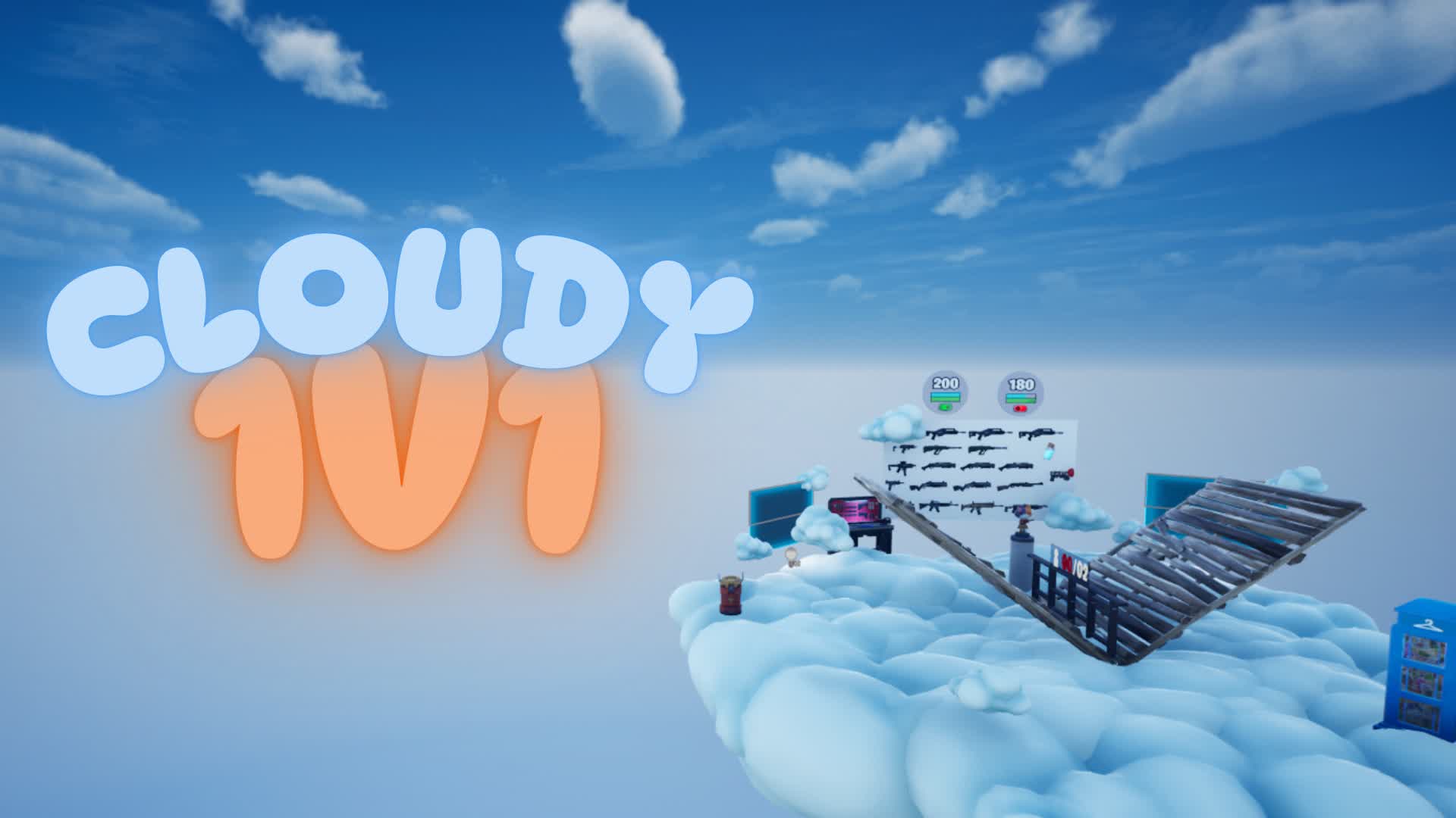 ☁️CLEAN BASIC BUILD FIGHTS 1V1☁️
