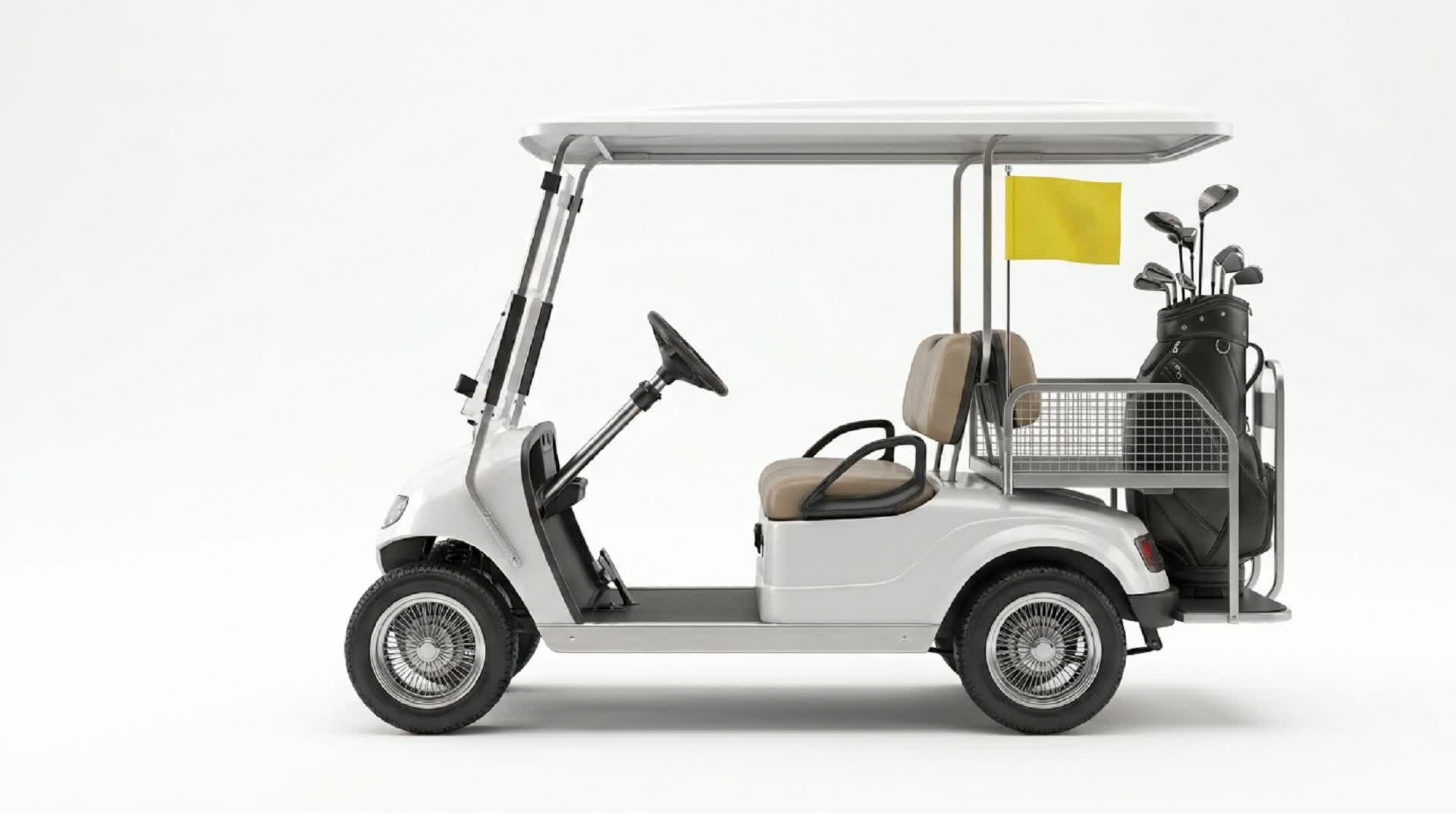 🛺 UM CARRINHO DE GOLFE NO NADA 🛺
