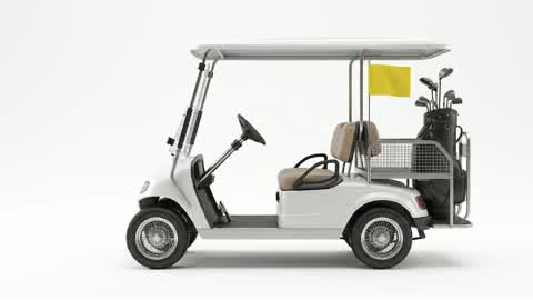 🛺 A GOLF CART OUT OF NOWHERE 🛺