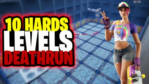 10 Hards level deathrun [parkour]