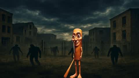 Italian brain rot VS. Zombies