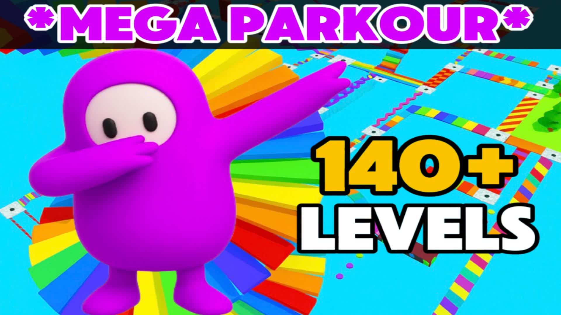 🌟MEGA PARKOUR 140+ LEVEL OBBY🌟
