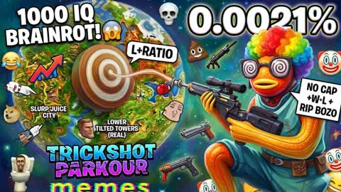 UNC TRICKSHOT PARKOUR🎯(60 LEVELS) UNC