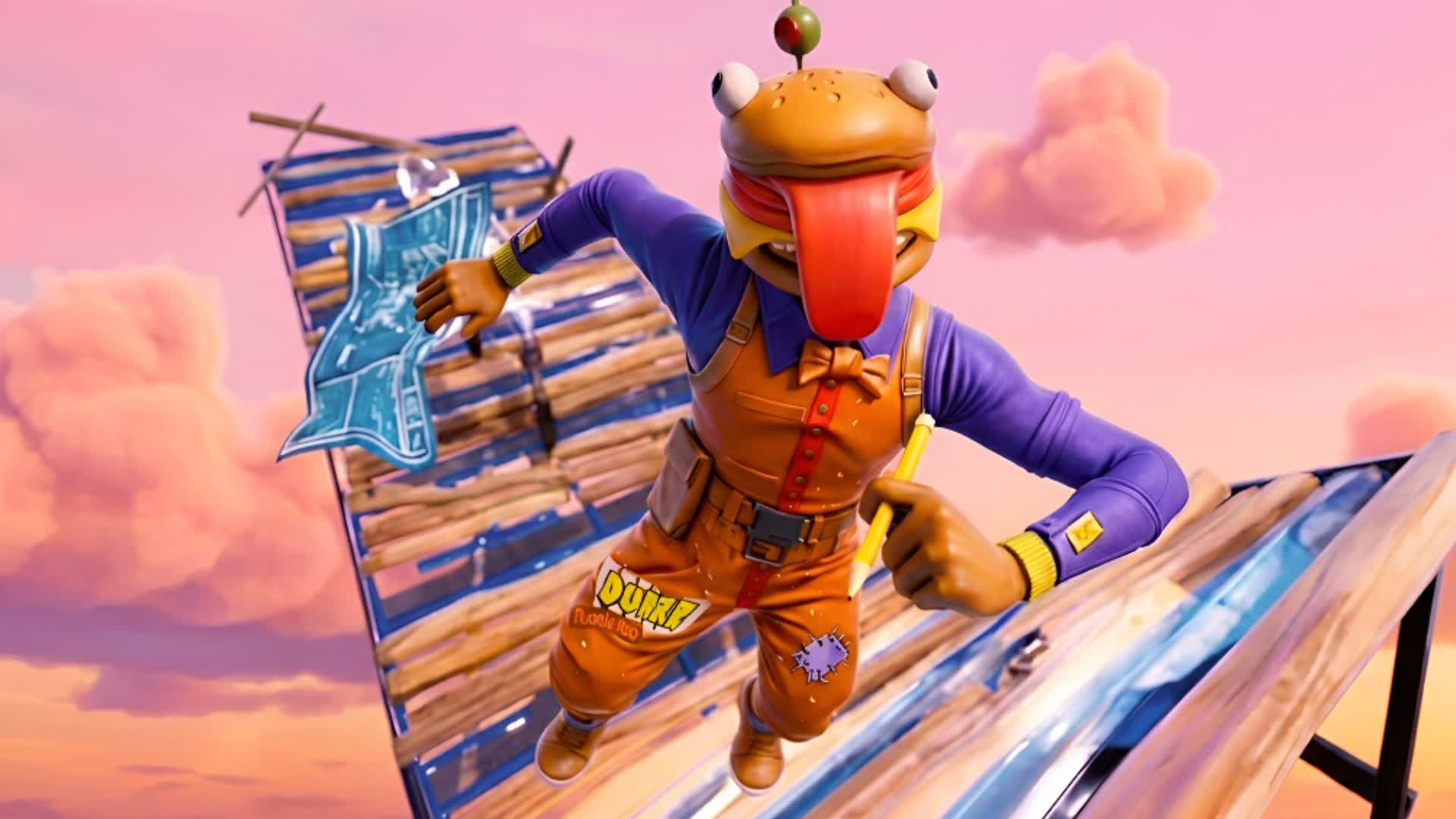 🍔1V1 Build Fight [Burger]🍔